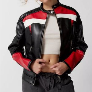 Lioness | Top Model Faux Leather Biker Jacket